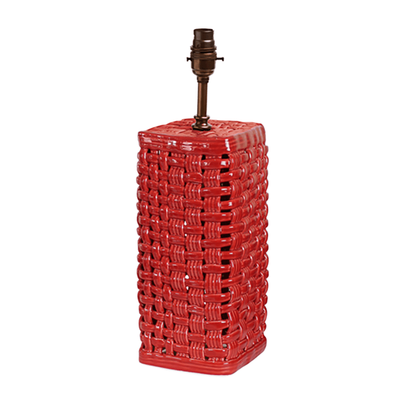 Woven Ceramic Lamp Base