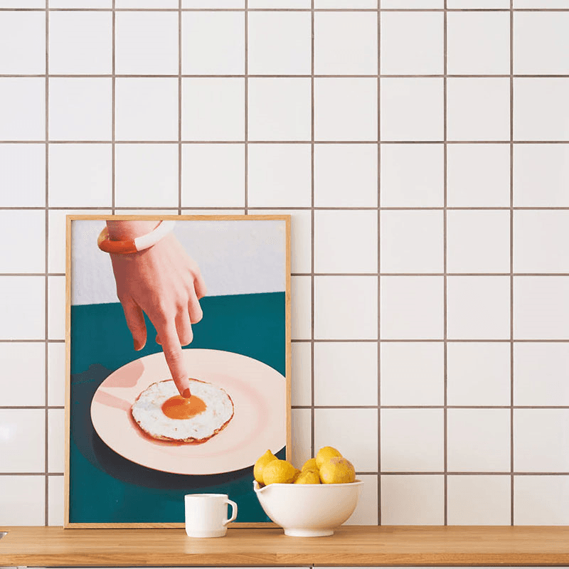 Fried Egg Art Print