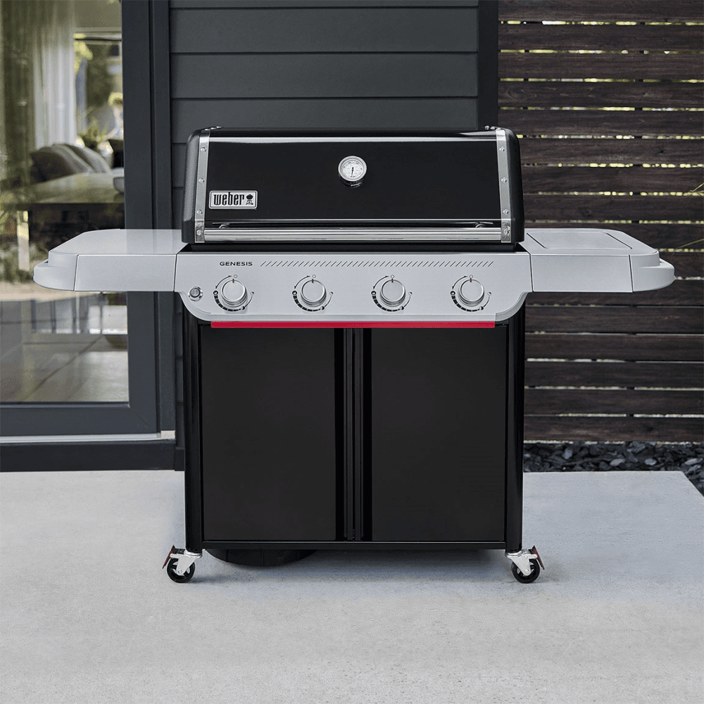 Genesis E-415W Gas Barbecue, Black