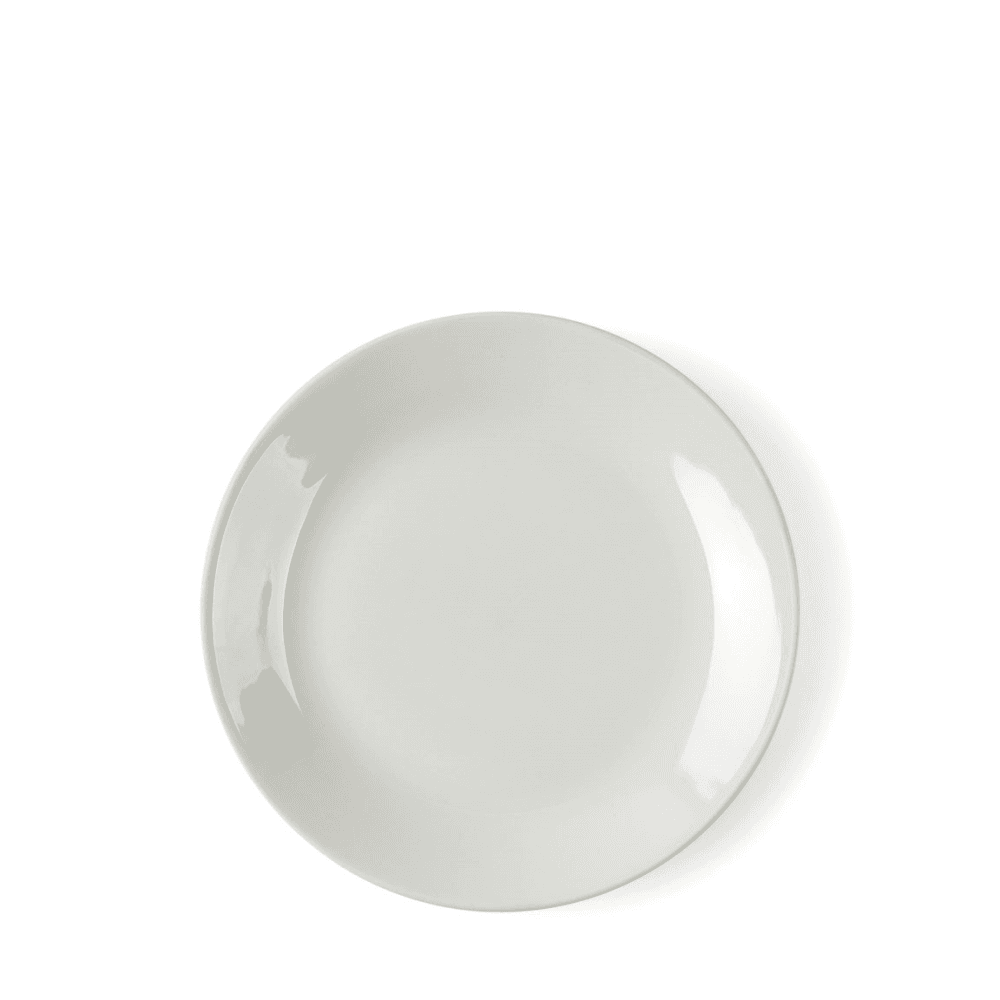 Arc Bone China Side Plate, White