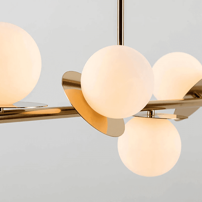 Disk Opal Pendant Light