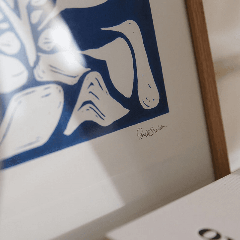 Pernille Sneholm Sommer I Ka¸Benhavn Print, Blue