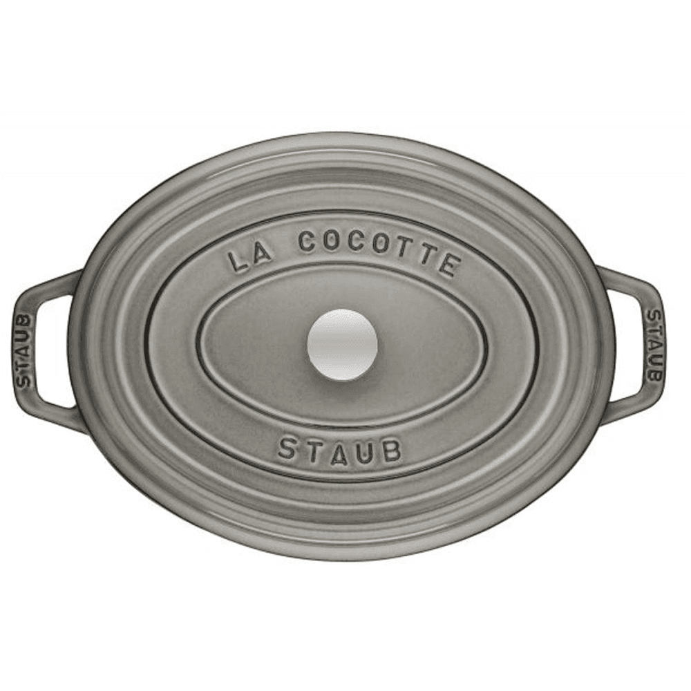 Oval cocotte, Graphite Grey