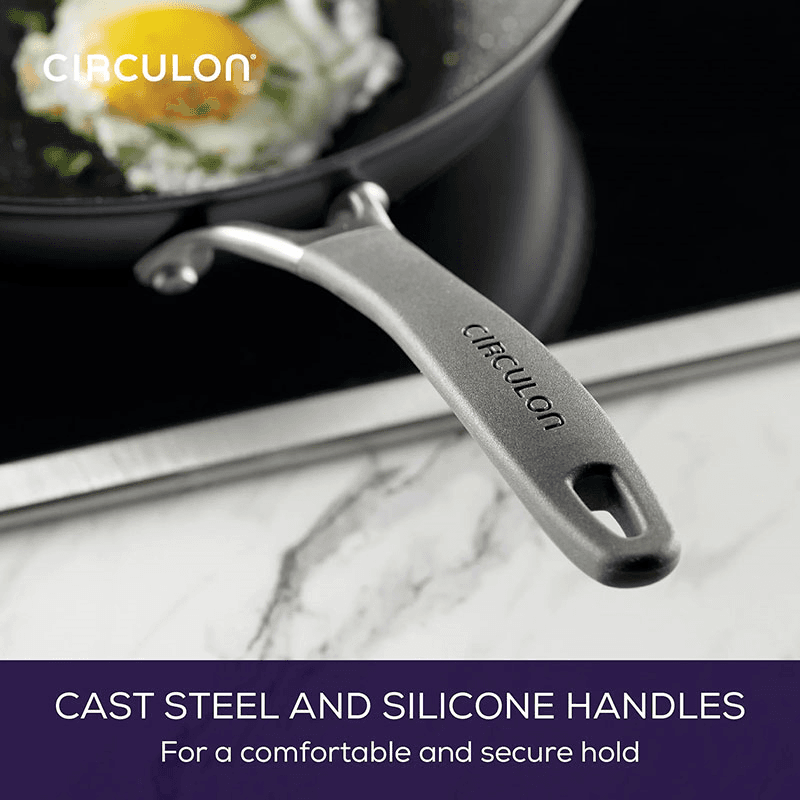 A1 Scratch Defence Covered Skillet, Grey