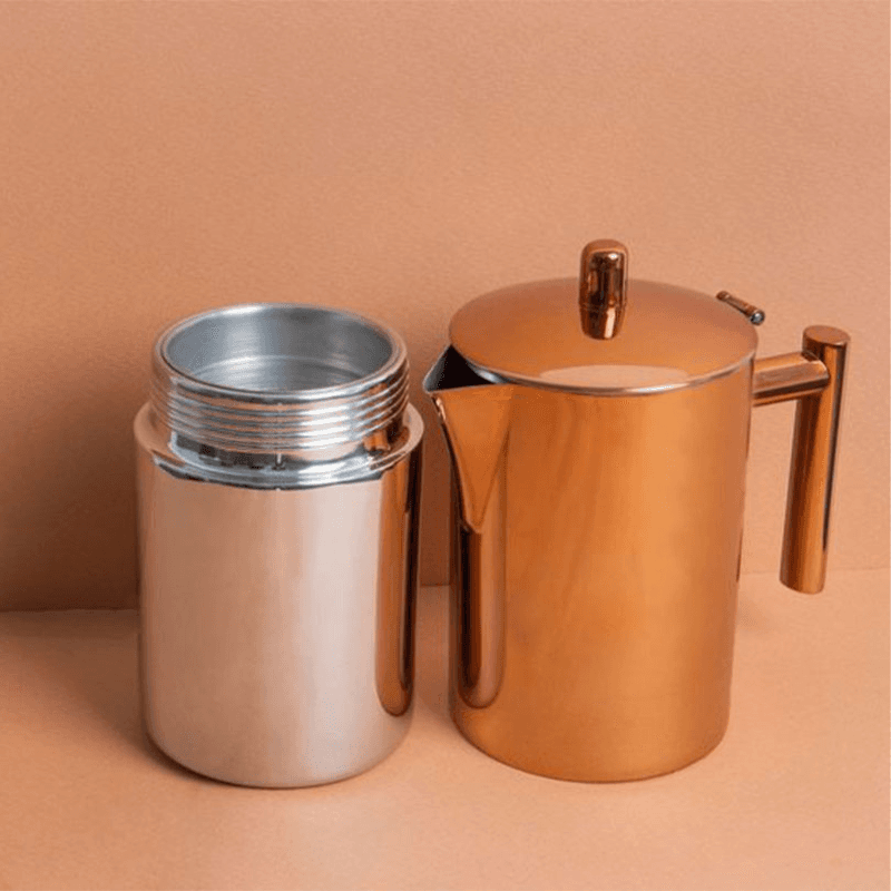 Espresso Coffee Maker, Copper Effect
