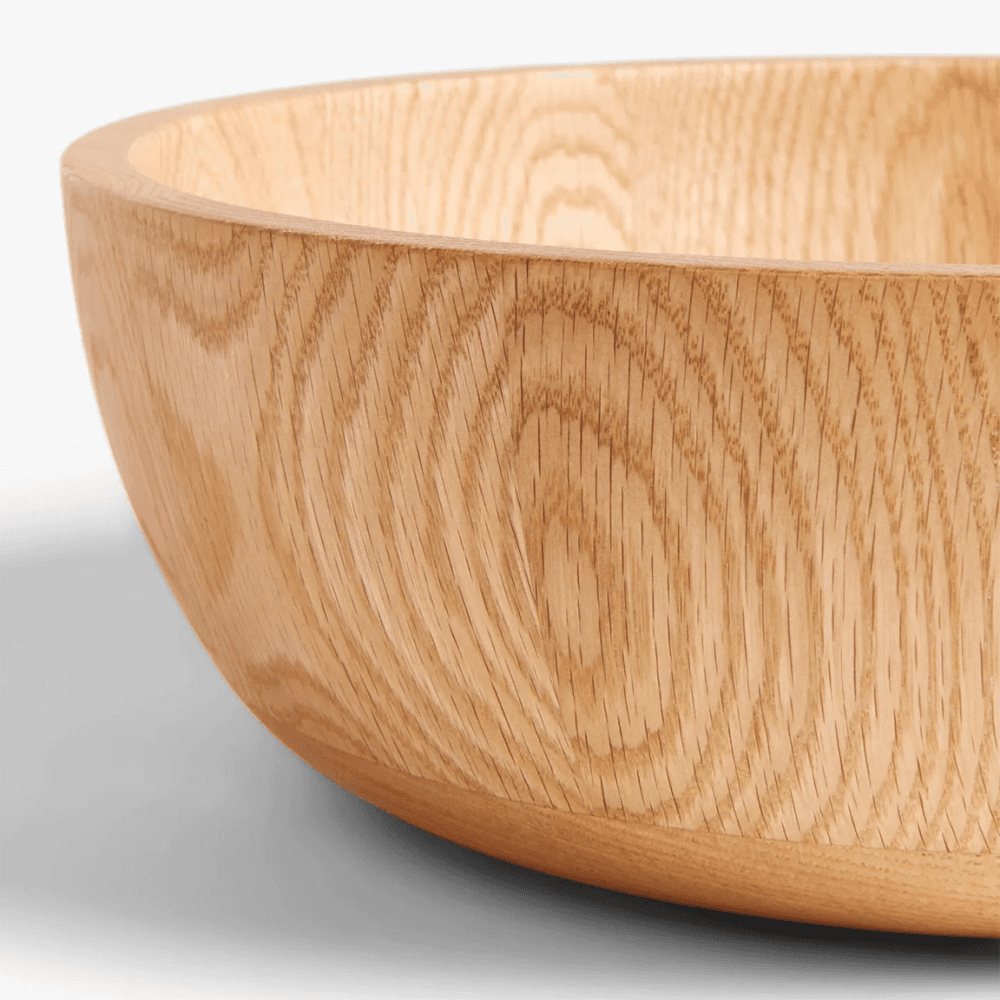 Leckford Salad Bowl, Oak Wood