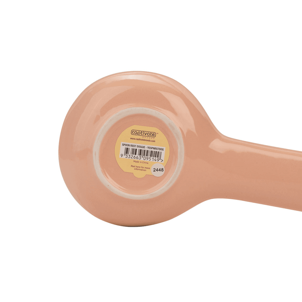 Doggie Spoon Rest, Pink