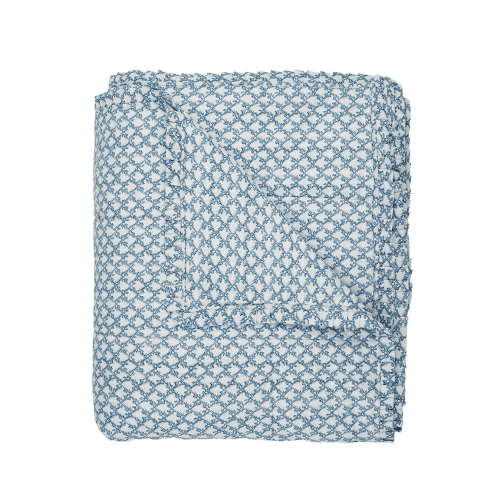Image showing the Clara Bedspread, Double/King, Denim product.