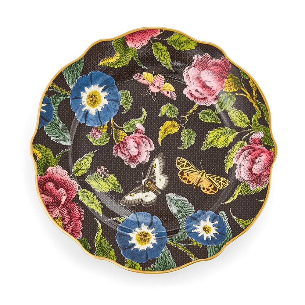 Creatures of Curiosity Set of 4 Cake Plates, Multi