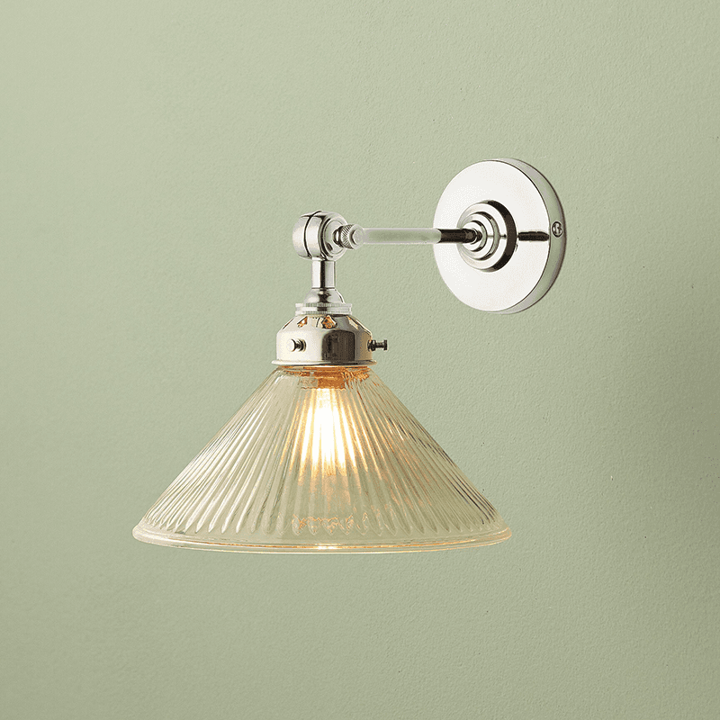 Henry Wall Light, Clear Glass