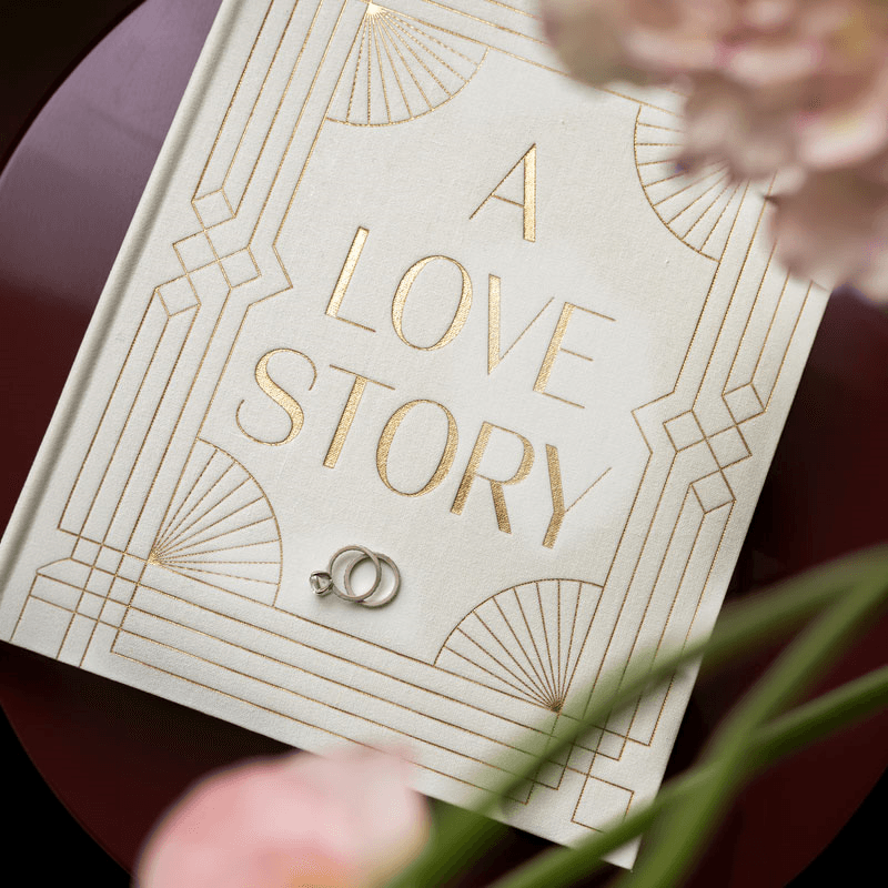 A Love Story Wedding Album, White