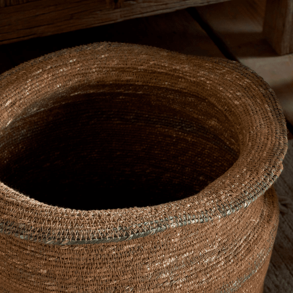 Rana Basket, Natural & Moss