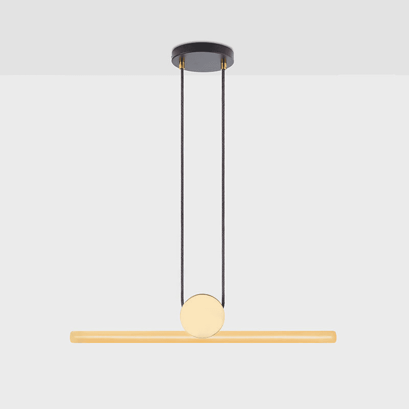 Kilter Pendant, Solid Brass