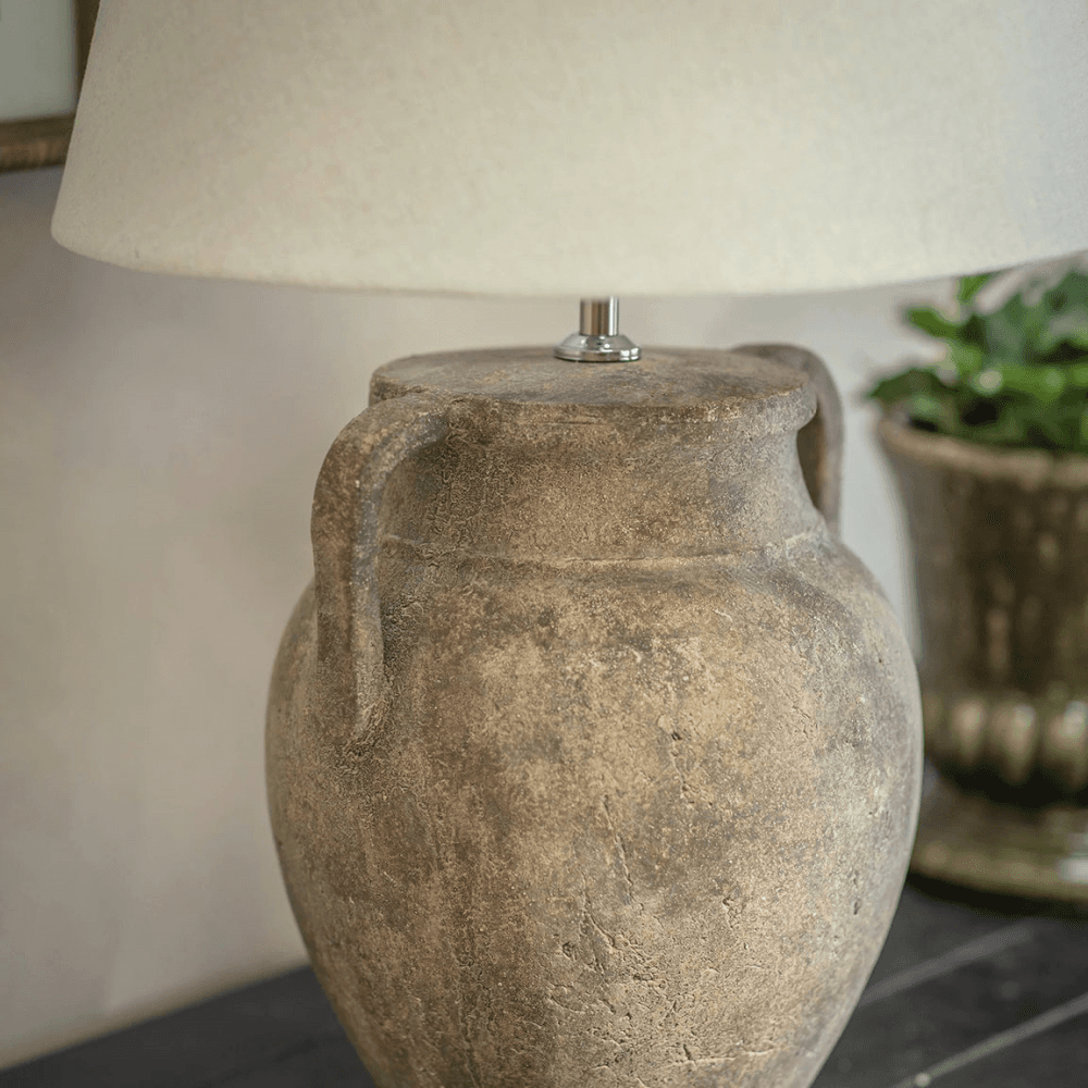 Penwick Amphora Table Lamp, Brown