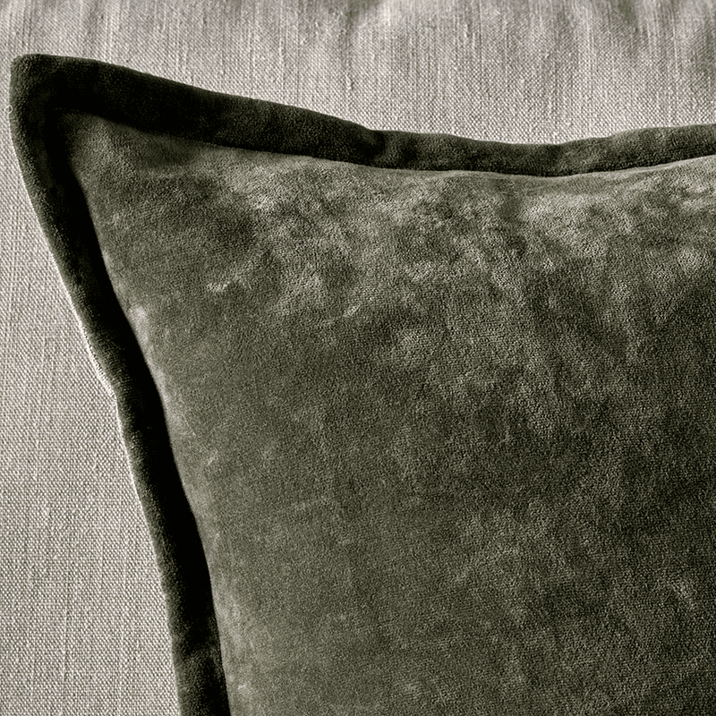 Pilani Velvet & Linen Cushion Cover