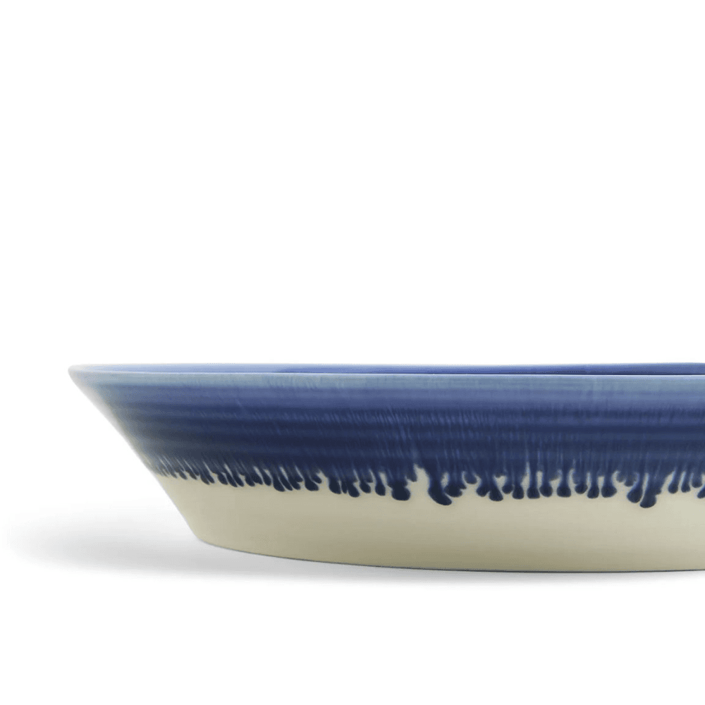 1815 Pacific Low Serving Bowl, Blue