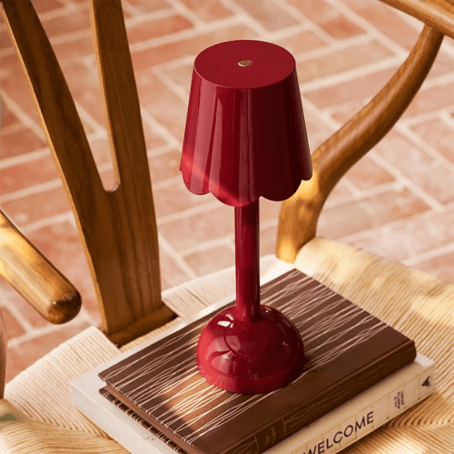 Image showing the Rechargeable Scallop Wireless LED Lamp product.
