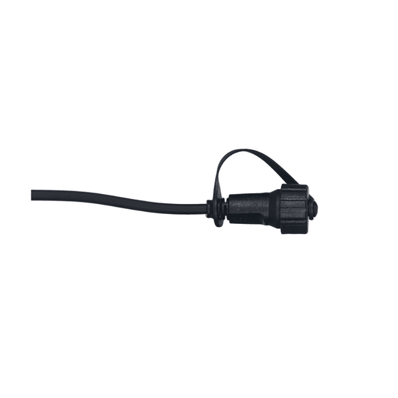 Classic Festoon Extendable Lights, Black
