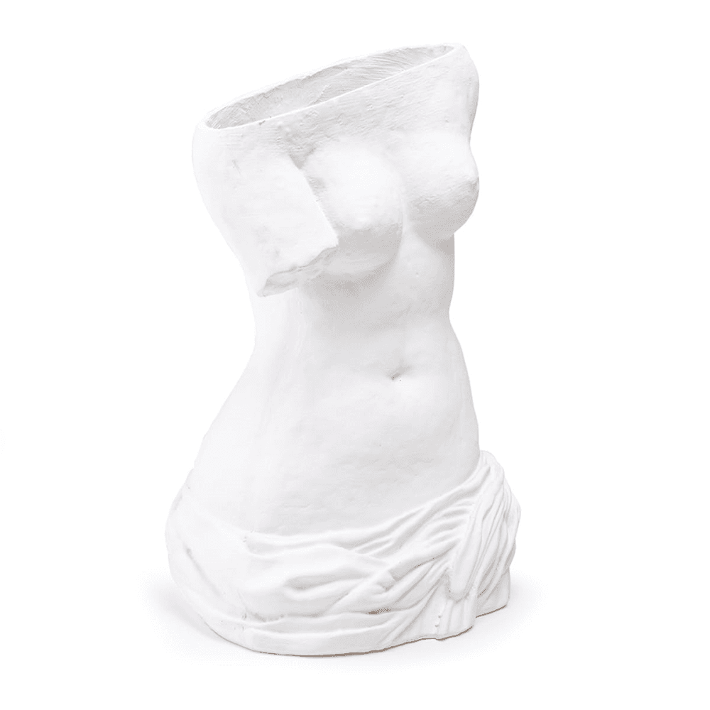 Milo Umbrella Stand, White