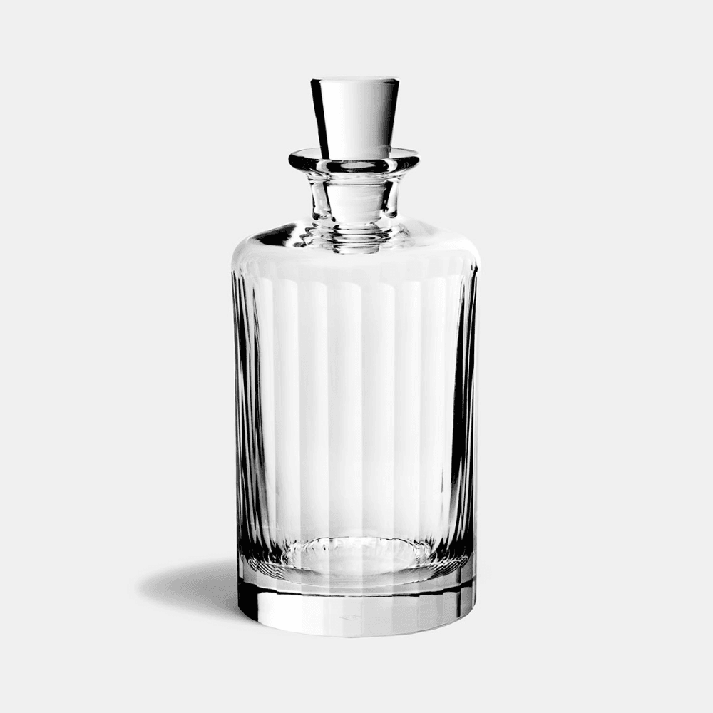 Fluted Cut Crystal Decanter
