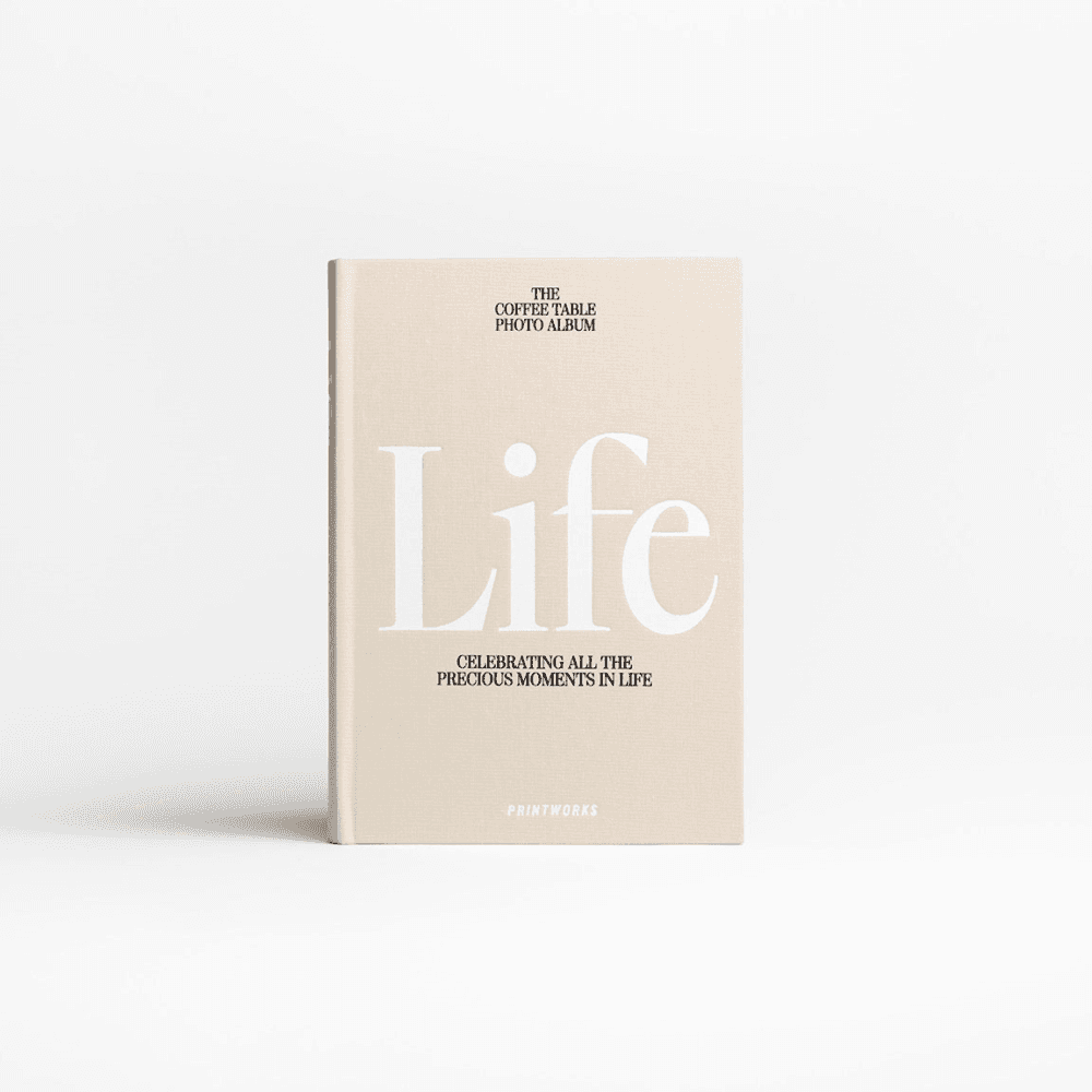 Life Photo Book, Beige