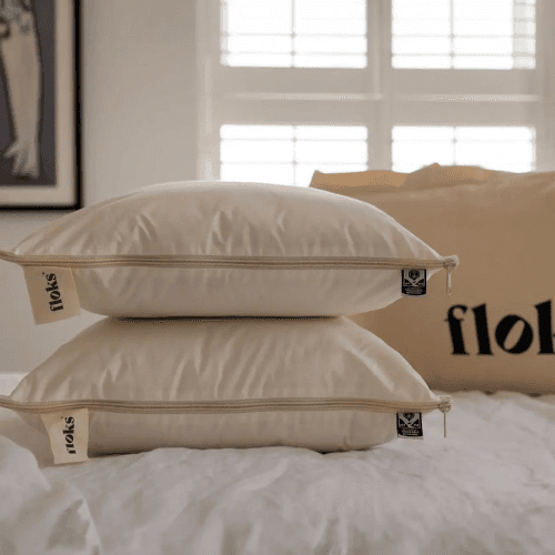 Image showing the Soft Firmess Organic Wool Pillow product.