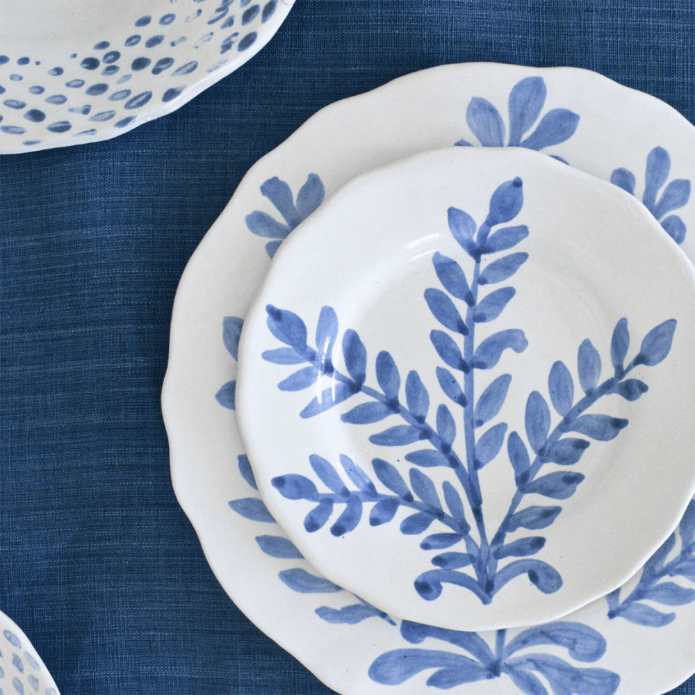 Leaf Bowl, Blue
