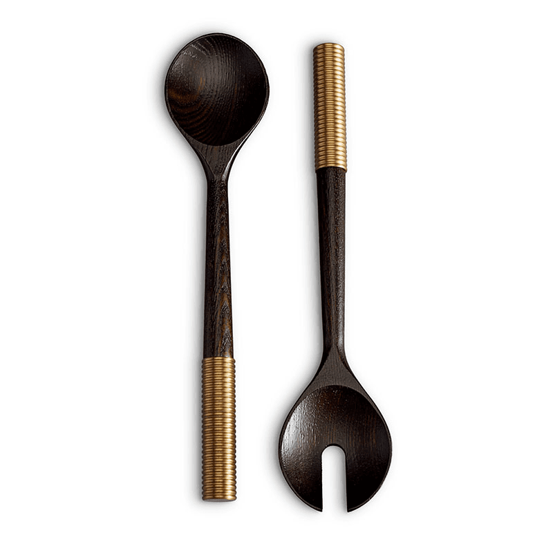 Alhambra Serving Set, Smoked Ash