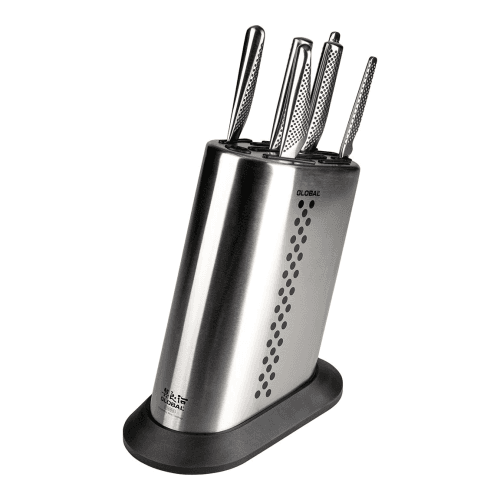 Image showing the 7 Piece Knife Block Set, Stainless Stel product.