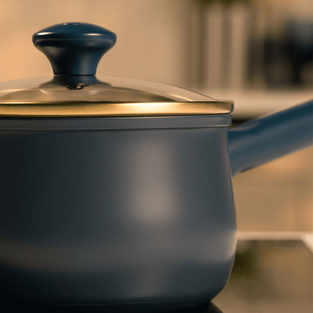 Stainless Steel 3pc Non-Stick Saucepan Set