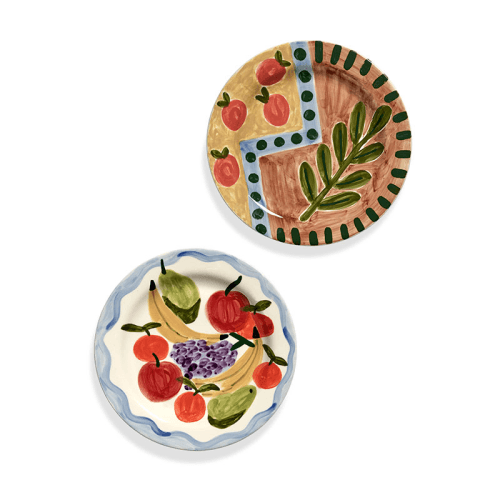 Image showing the Santiago de Borja by Shurleey Set of 2 Dinner Plates, 04 Dljntlas product.