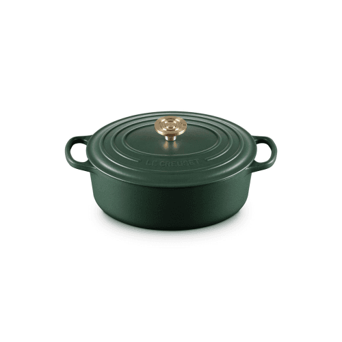Image showing the Signature Cast Iron Oval Casserole product.