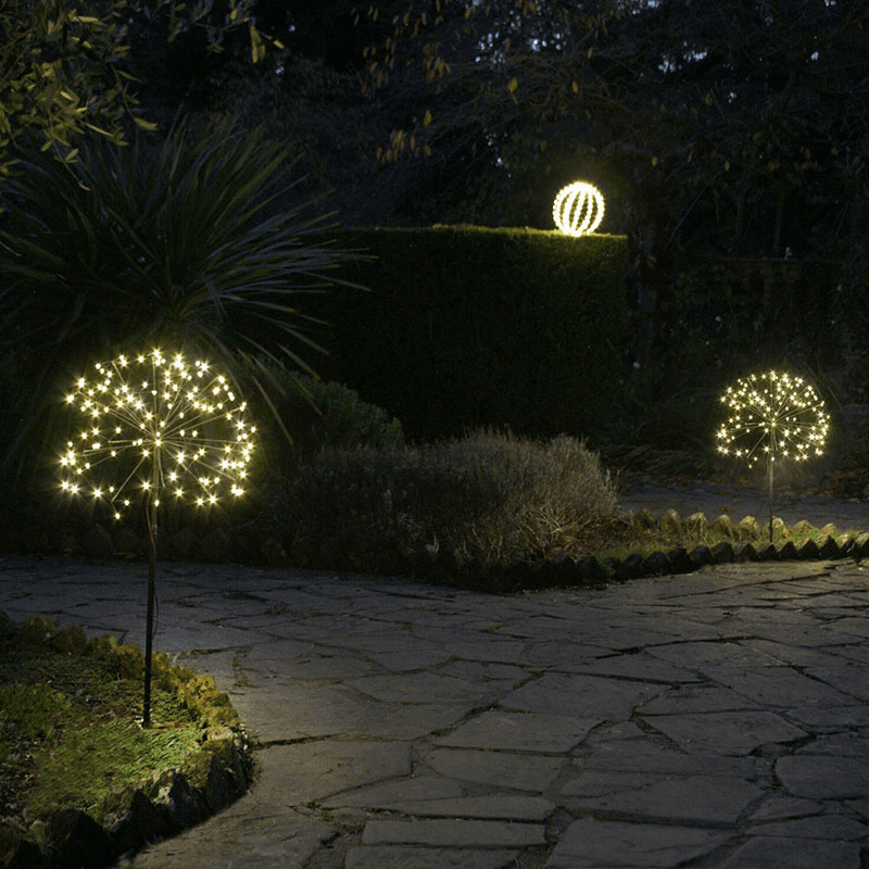 Dandelion Outdoor light, Black