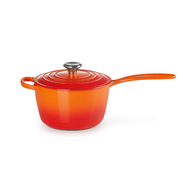 Signature Cast Iron Saucepan