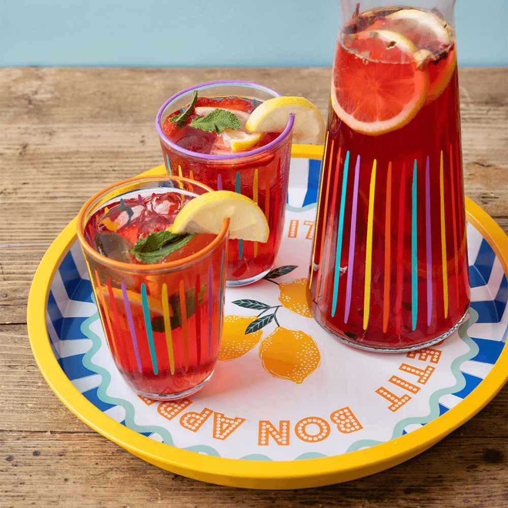 Bon appetit Tin Tray, Lemon
