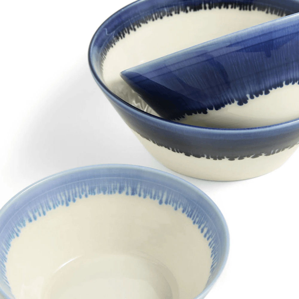 1815 Pacific Set of 4 Stacking Bowls, Blue