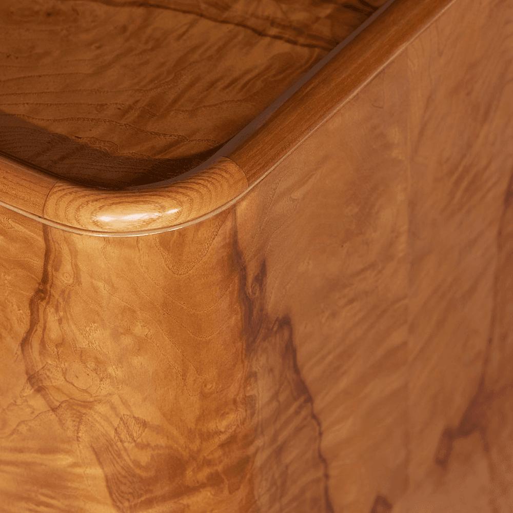Dawson Dawson Side Table, Olive Ash Burl