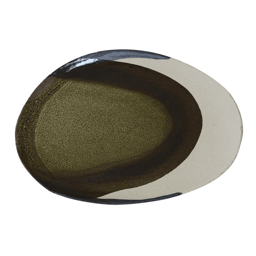 Wabi Oval Dish, Seidou