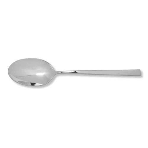 Image showing the Linea Q Dessert Spoon, Stainless Steel product.