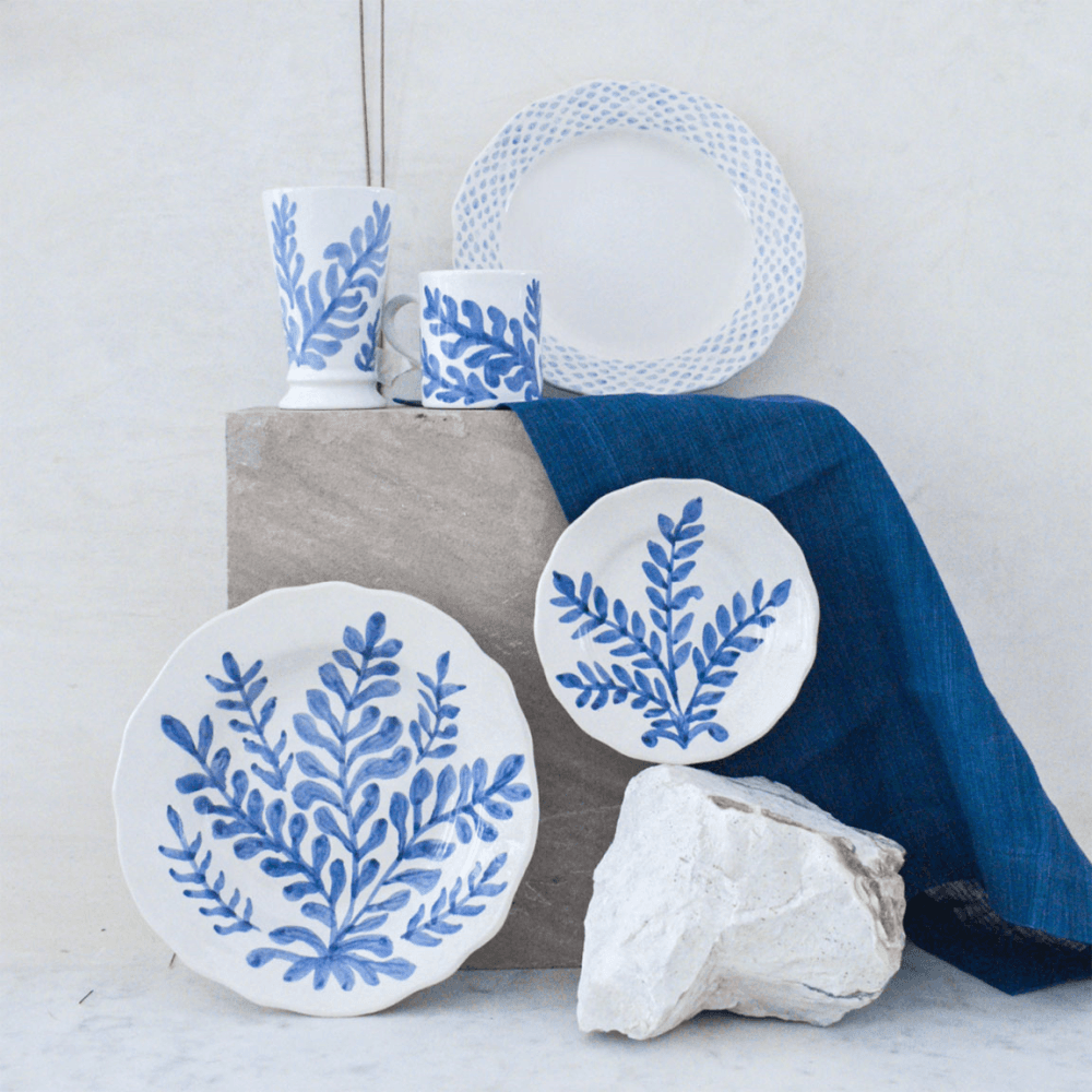 Leaf Bowl, Blue