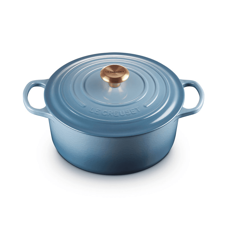 Signature Cast Iron Round Casserole