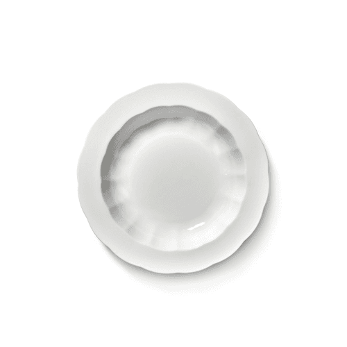Image showing the Silhouette by Sergio Herman Set of 4 Pasta Plates, White product.