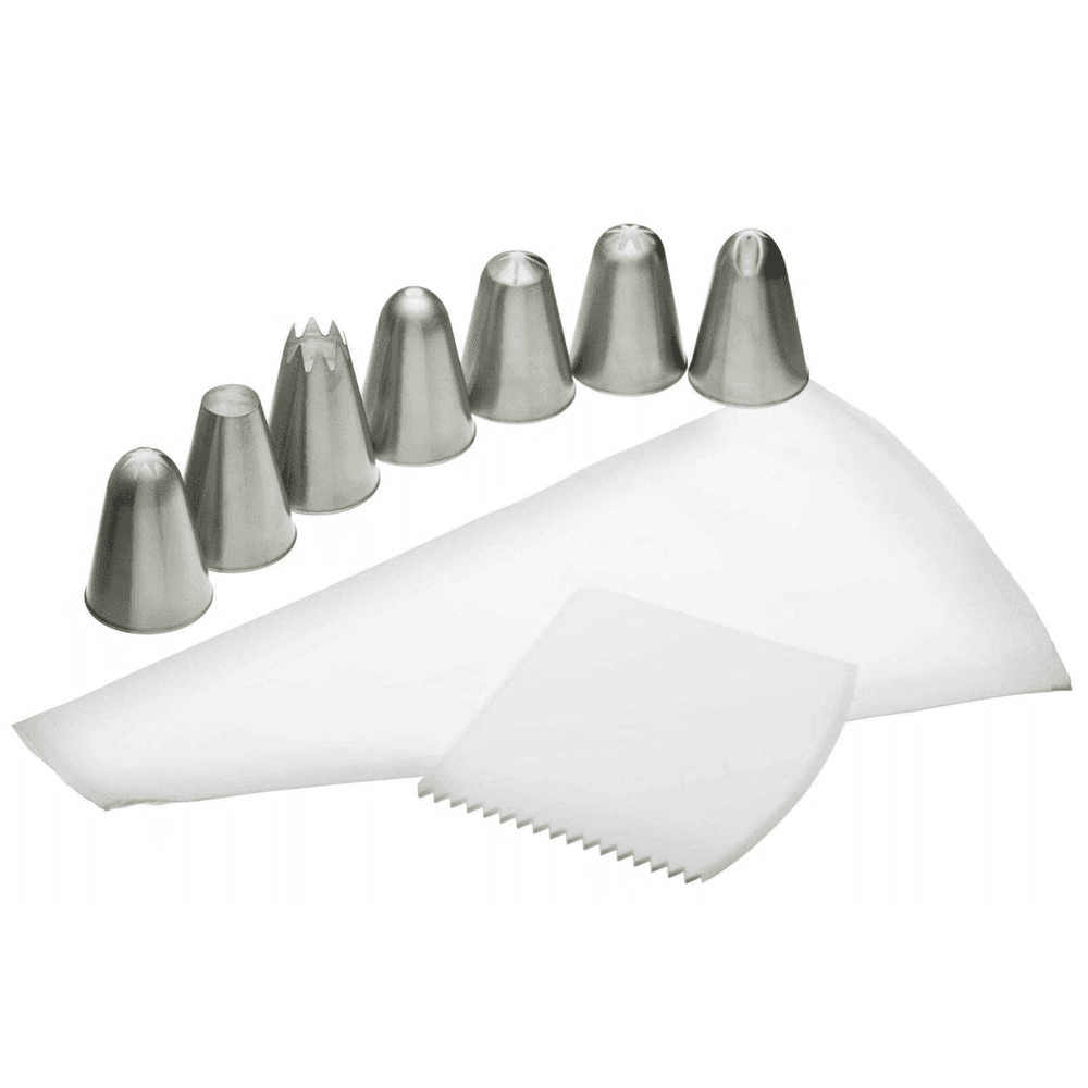 Sweetly Does It Icing set, Nylon With Stainless Steel Nozzles