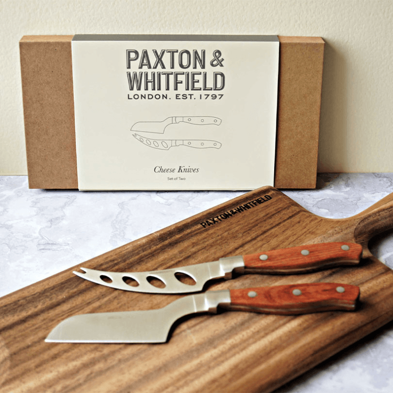 Set of Two Cheese Knives