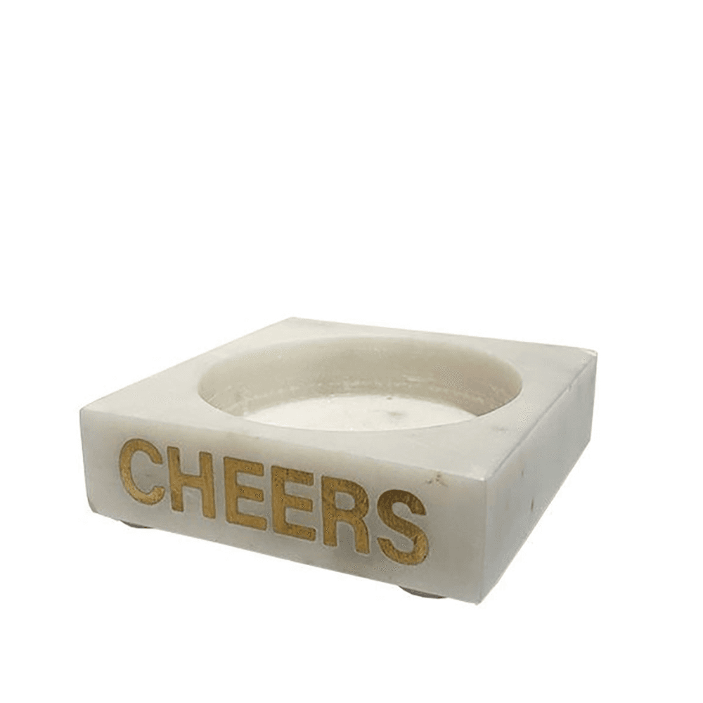 Cheers Bottle Holder, White
