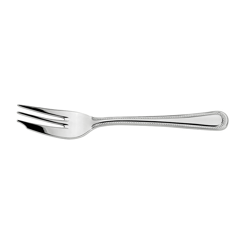 Bead Pastry Fork, 25 Year Silver Plate
