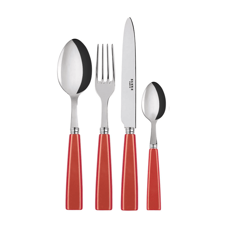 Icone 2 Piece Salad Serving Set, Steel Blue