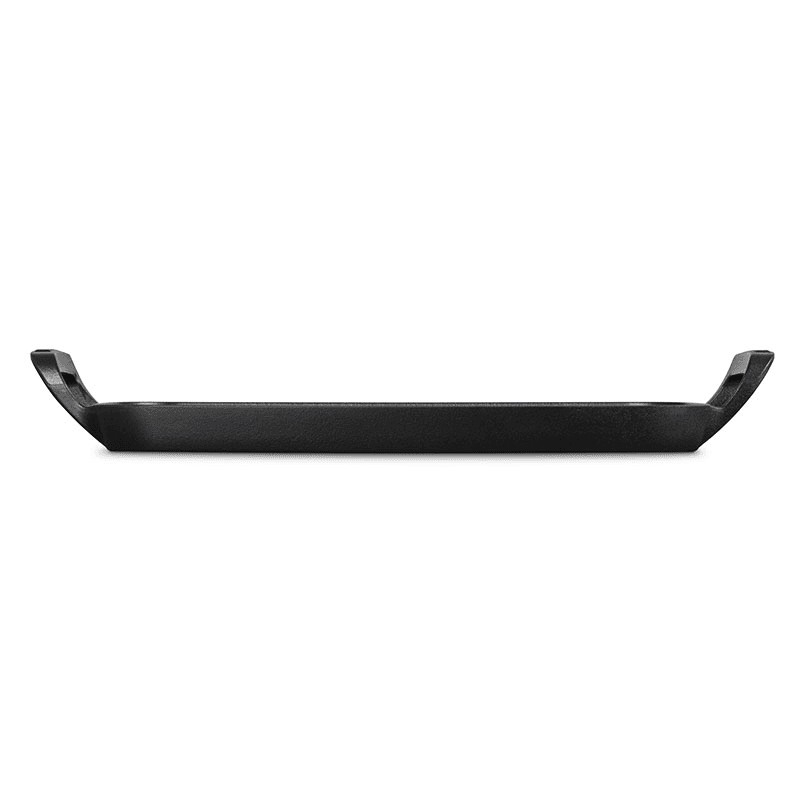 BBQ Rectangular Griddle, Satin Black