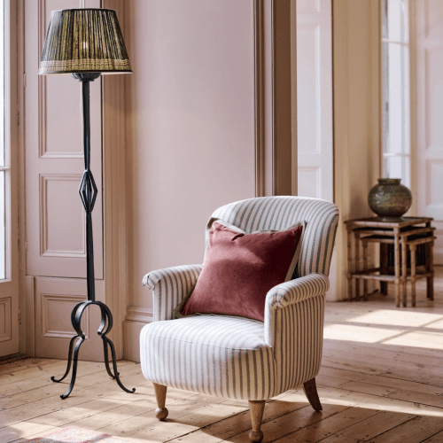 Image showing the Clementina Floor Lamp Base, Verdigris product.