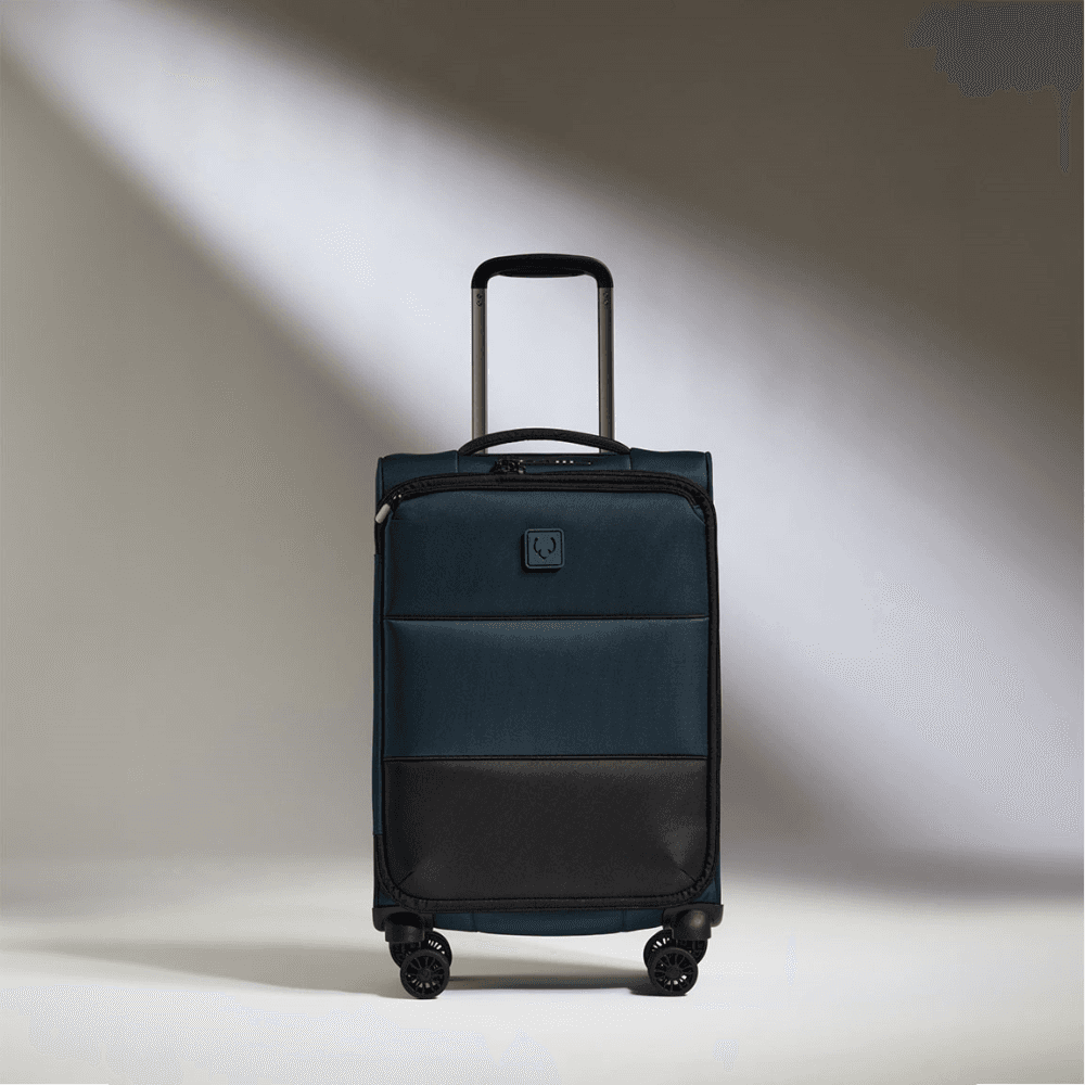 Urban Soft Stripe Cabin Expandable Suitcase